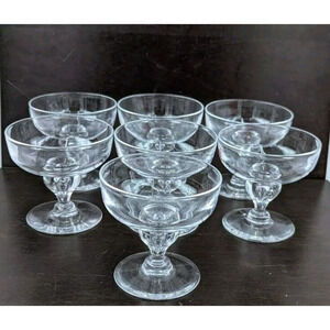 Steuben Glass Champagne Sherbet Glass Baluster Teardrop 3 7/8" H 7877 -One Only